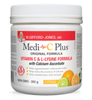 W. Gifford-Jones, MD · Medi C Plus · Vitamin C & L-Lysine Formula with Calcium Ascorbate · Citrus Flavour