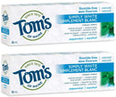 Simply White Flouride-Free Toothpaste · Peppermint