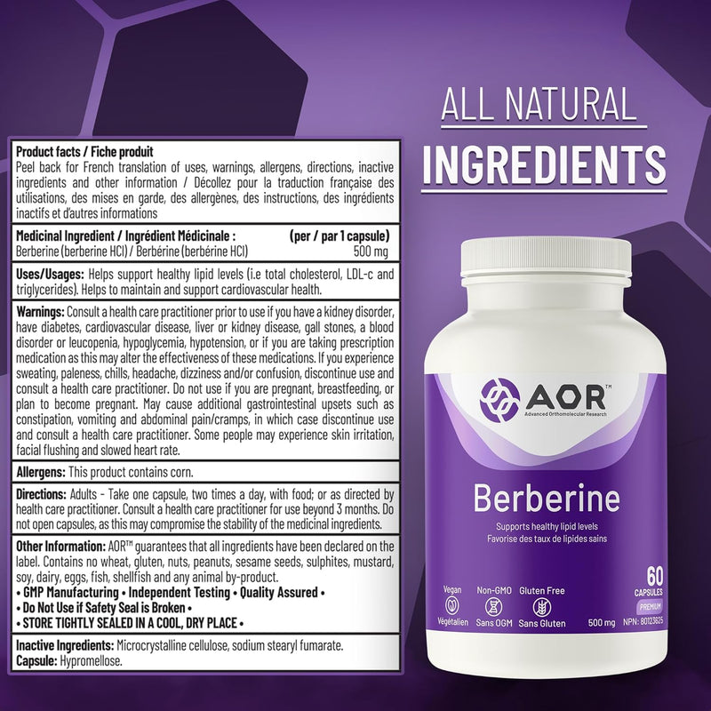 Berberine · 60 Capsules