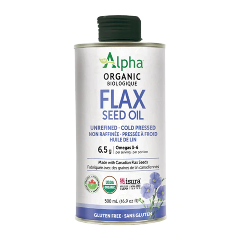 Organic Flax Seed Oil · 500 mL