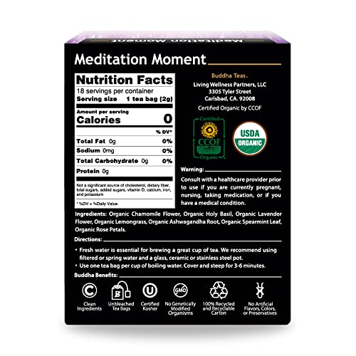 Meditation Moment · 18 Tea Bags