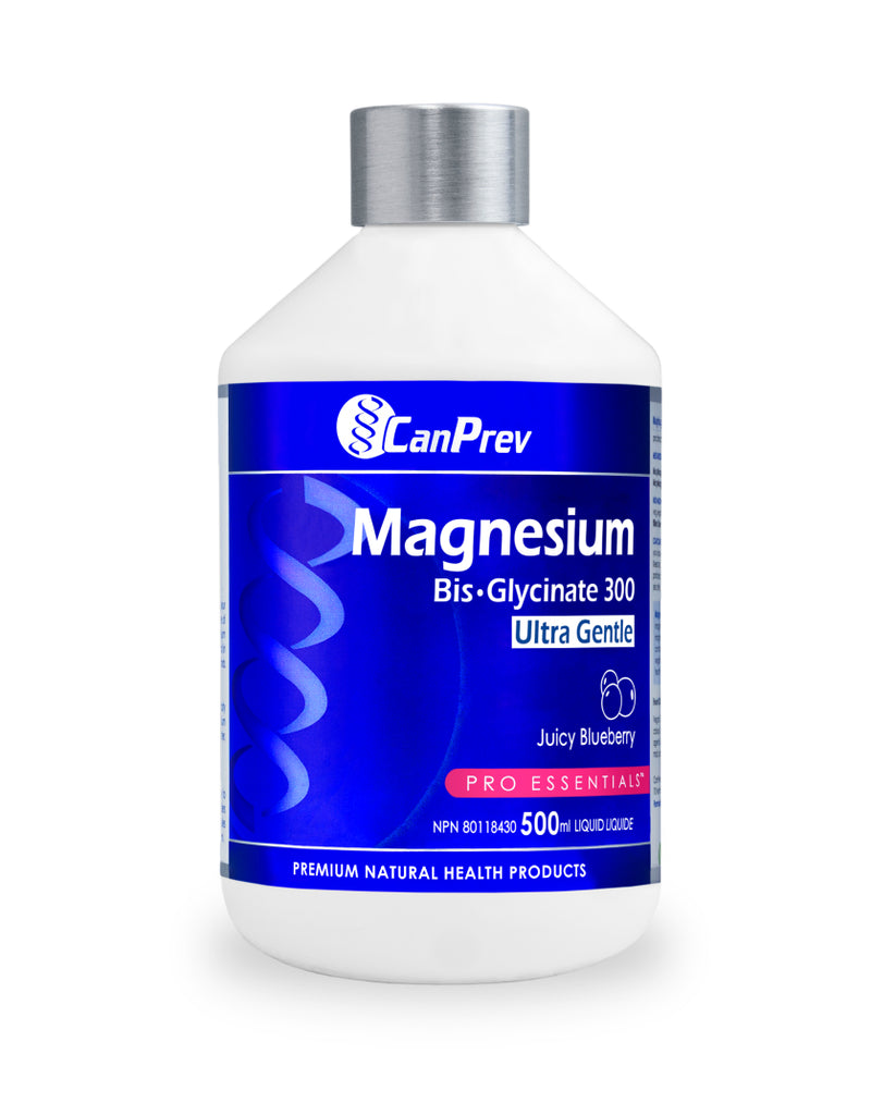 Magnesium Bis-Glycinate 300 Ultra Gentle Blueberry · 500 mL Liquid