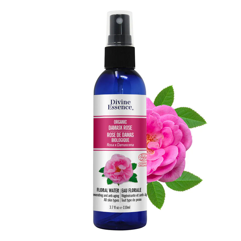 Organic Damask Rose Floral Water · 110 mL