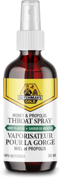 Honey & Propolis Throat Spray · 30 mL