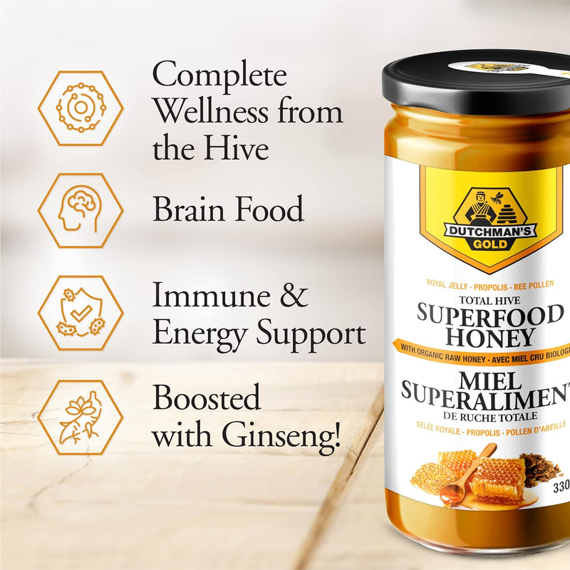 Total Hive Superfood Honey · 330 g