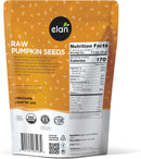 Elan Organic Raw Pumpkin Seeds · 185 g