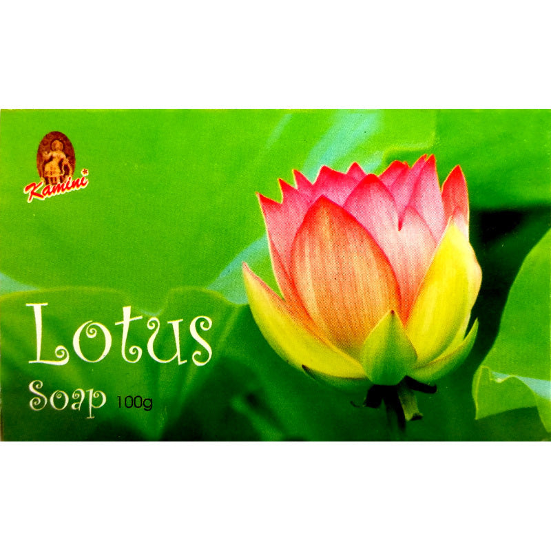 Kamini Lotus Bar Soap · 100 g