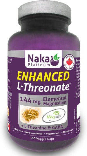 Enhanced L-Threonate 144 mg · 60 Capsules