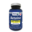 Betaine HCL 650 mg · 75 Capsules