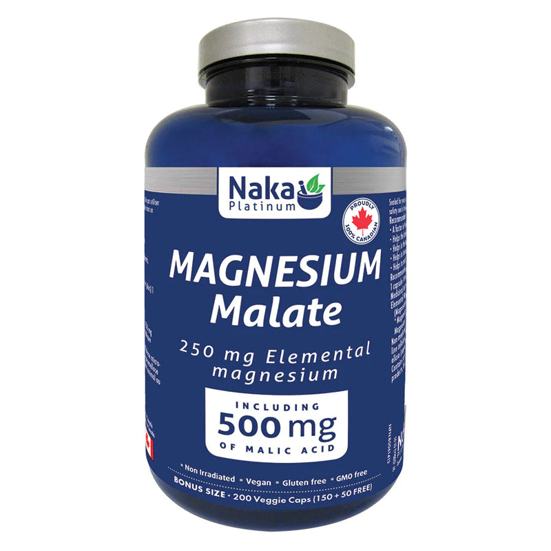 Magnesium Malate · 200 Capsules