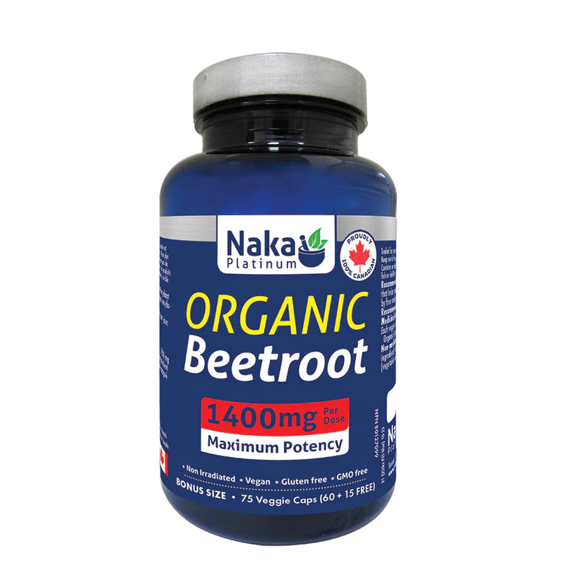 Organic Beetroot · 75 Capsules