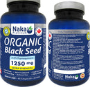 Organic Black Seed Oil Ultra Strength 1250 mg · 80 Softgels