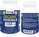Organic Moringa 1200 mg · 60 Capsules