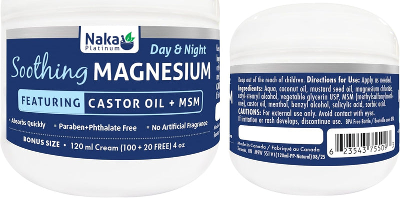 Soothing Magnesium Cream · 120 mL