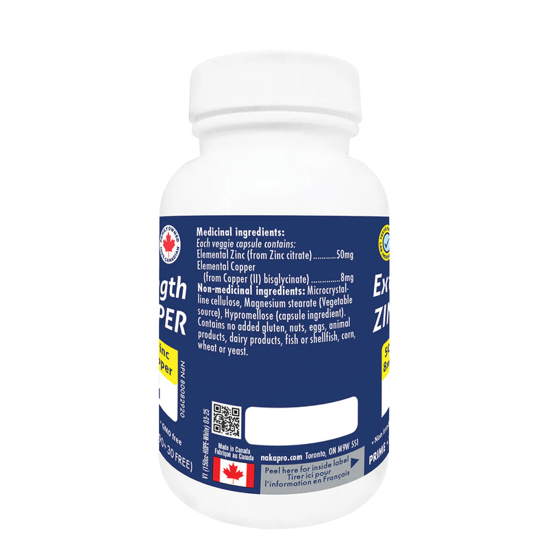 Extra Strength Zinc+Copper