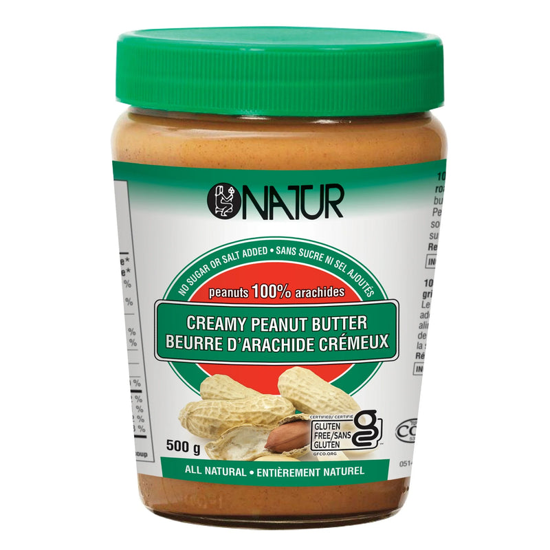 Natur 100% Natural Peanut Butter · 500 g