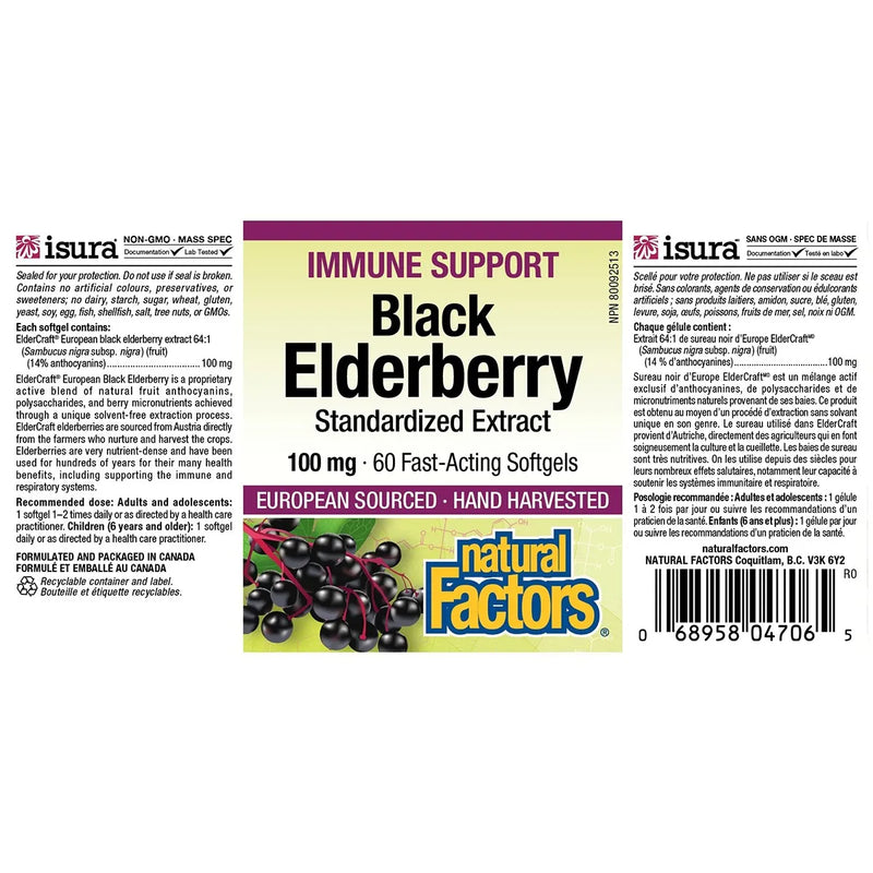 Black Elderberry 100 mg