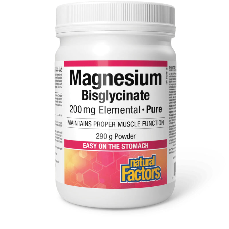 Magnesium Bisglycinate Pure 200 mg · 290 g Powder