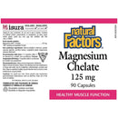 Magnesium Chelate 125 mg · 90 Capsules