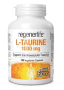 Regenerlife L-Taurine 1000 mg · 120 Capsules