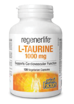 Regenerlife L-Taurine 1000 mg · 120 Capsules