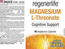 Regenerlife Magnesium L-Threonate · 90 Capsules
