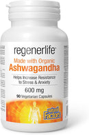 RegenerLife Ashwagandha 600 mg · 90 Capsules