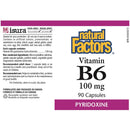 Vitamin B6 100 mg · 90 Capsules