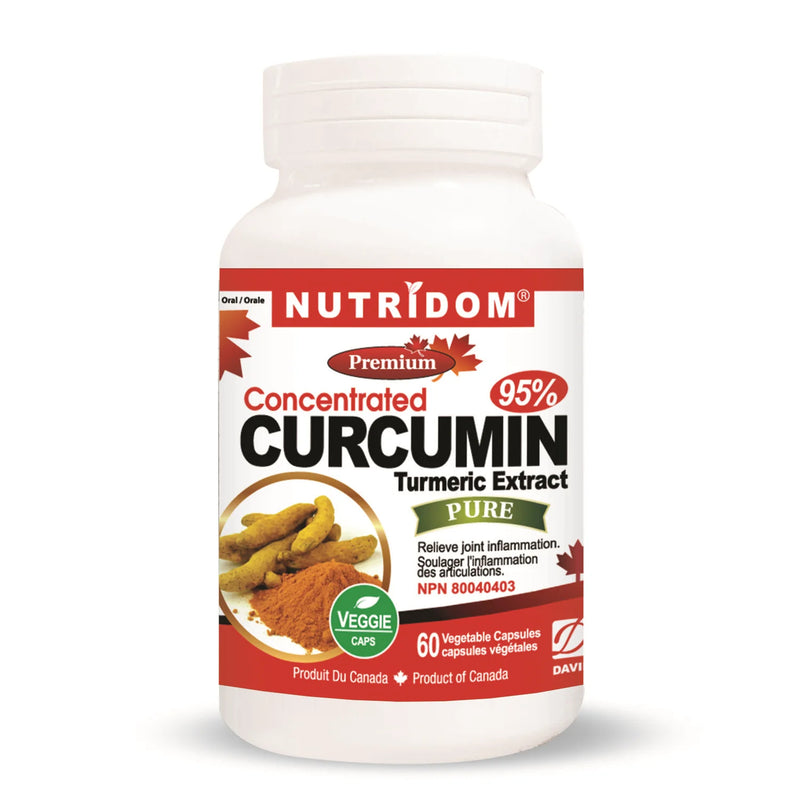 Nutridom Curcumin 95% Turmeric Extract 400 mg · 60 Capsules