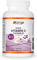 Kids Vitamin C Chewables + Elderberry Tangy Berry · 90 Chewable Tablets