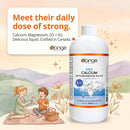 Kids Calcium with Magnesium, D3+K2 Blueberry Blast · 450 mL Liquid