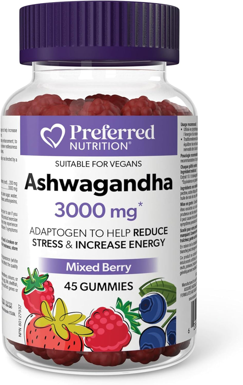 Ashwagandha 3000 mg Gummies · 45 Gummies