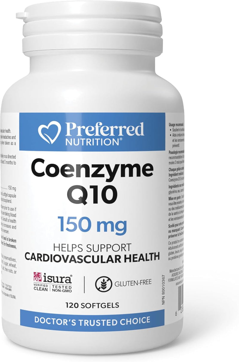 Coenzyme Q10 150 mg · 120 Softgels