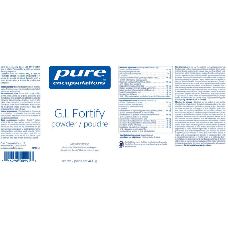 G.I. Fortify · 400 g Powder