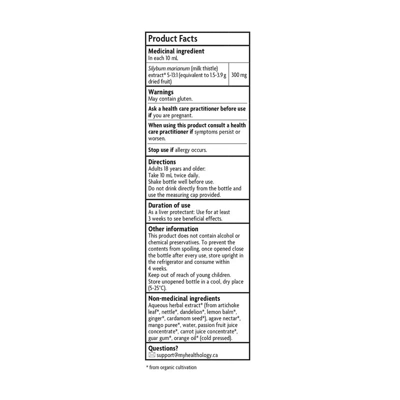 Salus Milk Thistle Extract · 250 mL