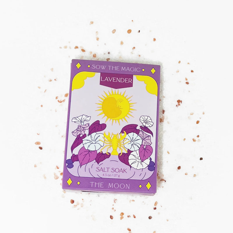 The Moon Salt Soak Lavender · 127 g