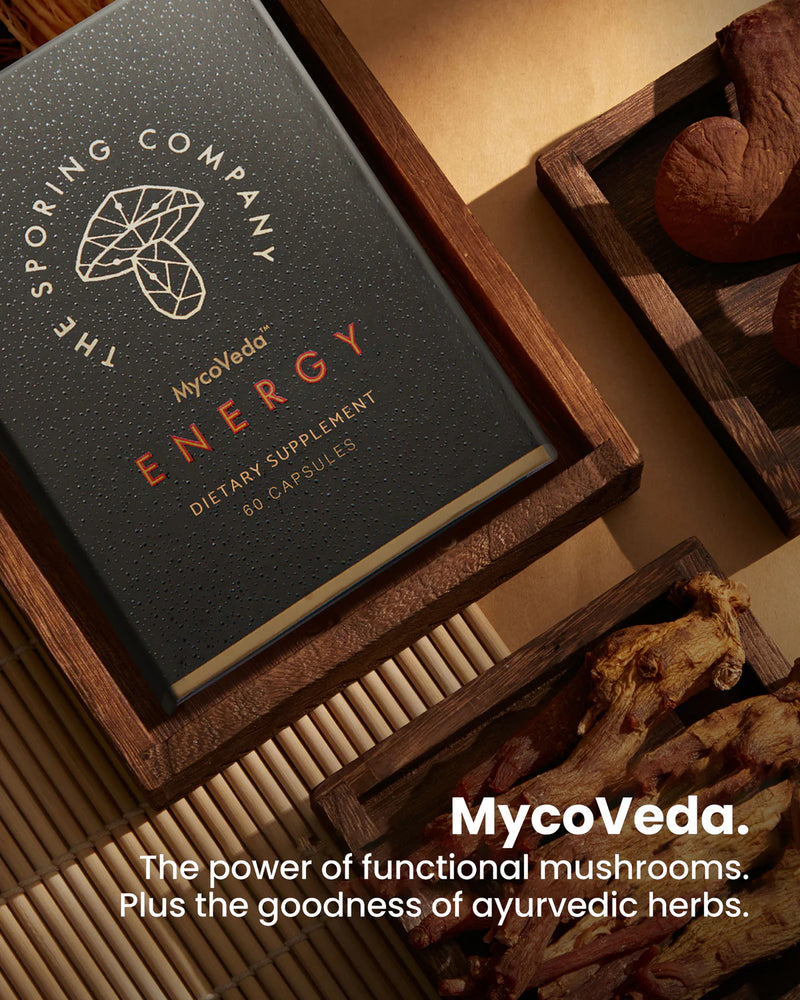 MycoVeda™ Energy · 60 Capsules