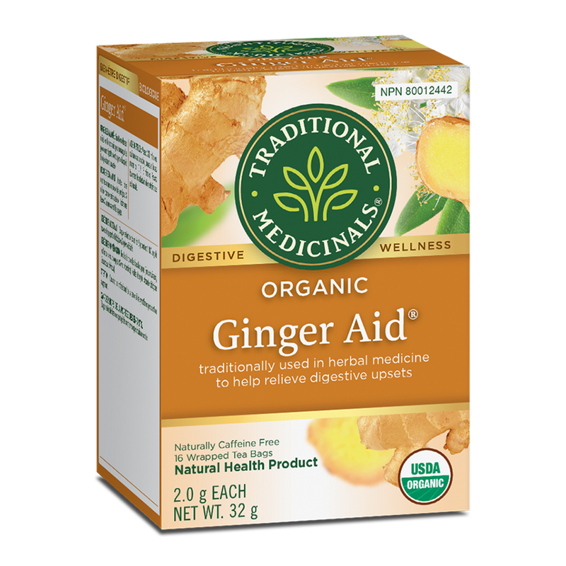 Organic Ginger Aid · 16 Tea Bags