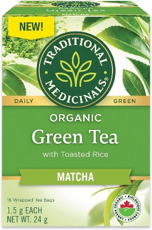 Organic Green Tea Matcha · 16 Tea Bags
