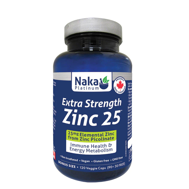 Extra Strength Zinc Picolinate 25 mg · 120 Capsules