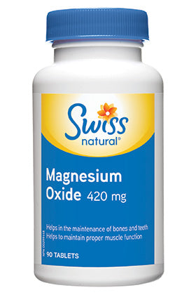 Magnesium Oxide 420 mg · 90 Tablets