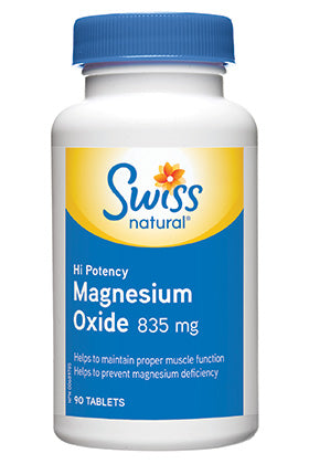 Magnesium Oxide 835 mg · 90 Tablets