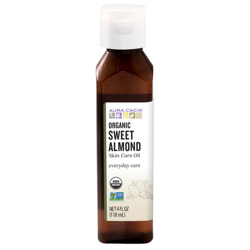 Organic Sweet Almond Skin Care Oil · 118 mL