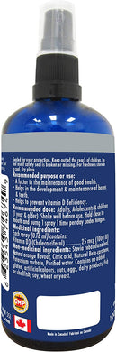 Vit D SUBLINGUAL SPRAY 1000 IU · 100 mL