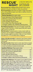 Rescue Night Liquid Melts · 28 Capsules