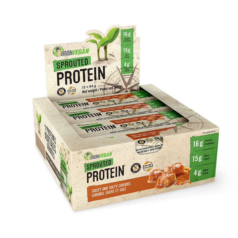 SPROUTED PROTEIN BARS · Box of 12