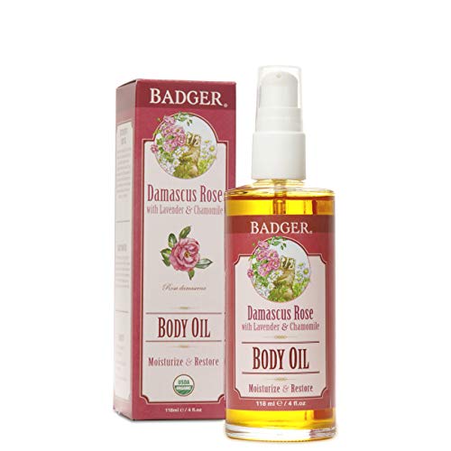 Damascus Rose Body Oil with Lavender & Chamomile