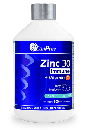 Zinc 30 Immune + Vitamin C · 500 mL