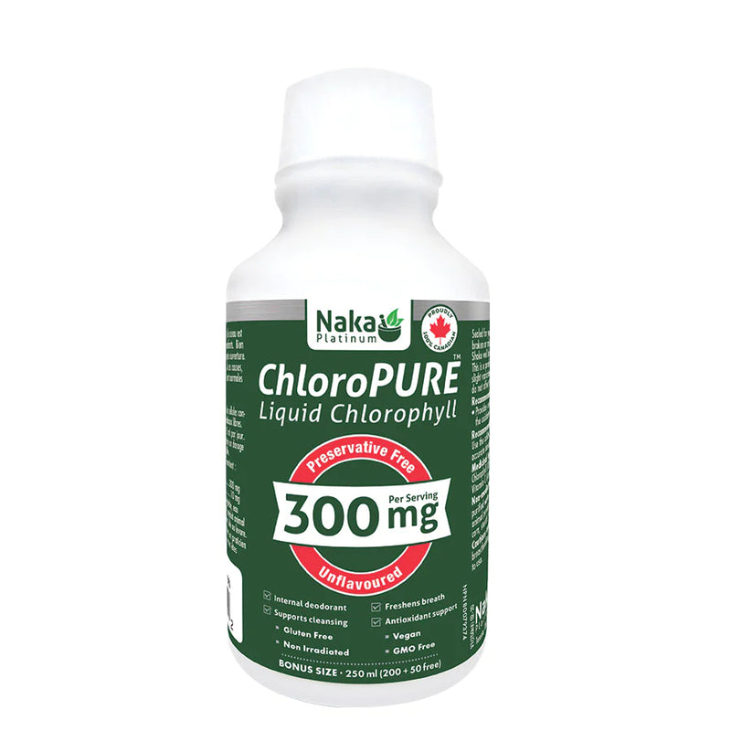 ChloroPURE Liquid Chlorophyll 300 mg · 250 mL