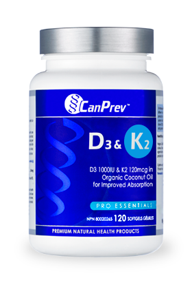 D3 & K2 · Organic Coconut Oil